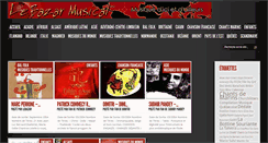 Desktop Screenshot of lebazarmusical.com